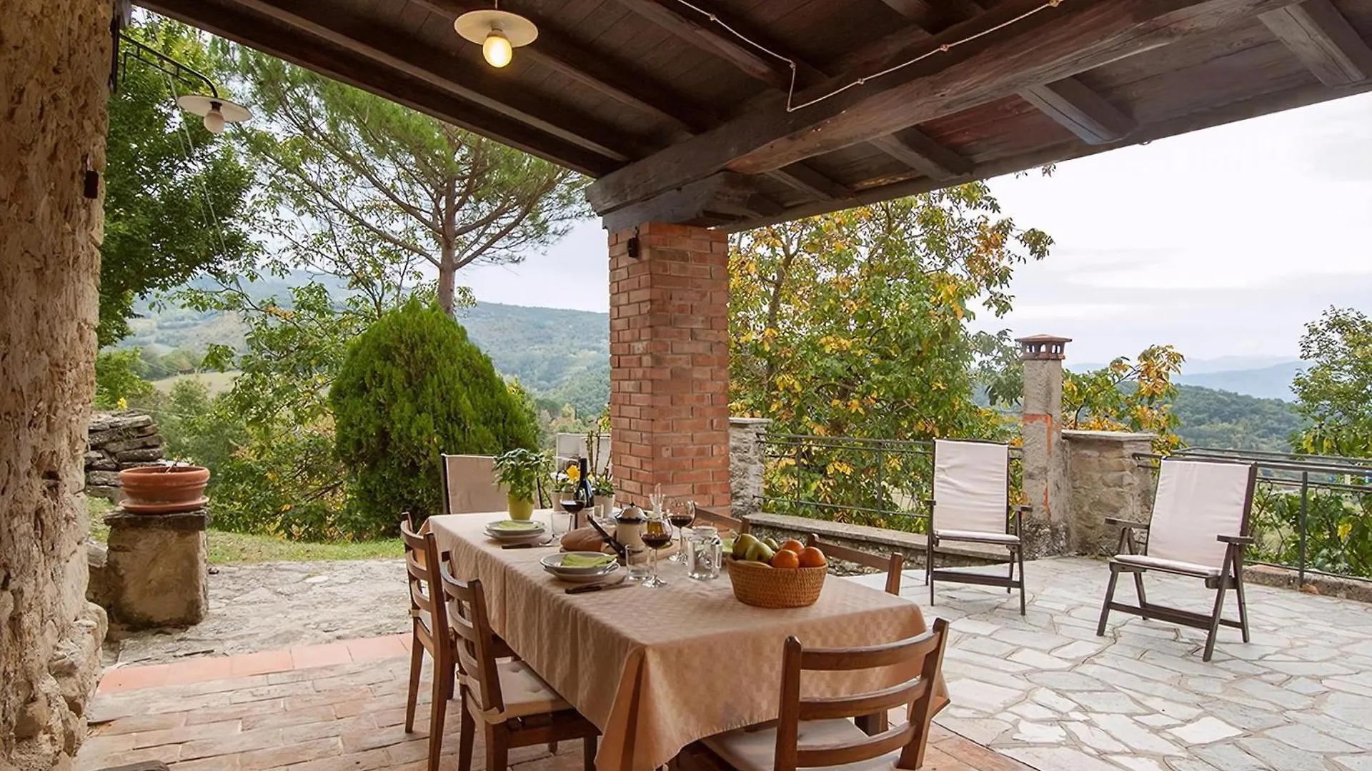 Freistehendes Agriturismo Mit Garten Und Pool Pratovecchio